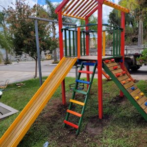 Playground de madeira - Torre 2